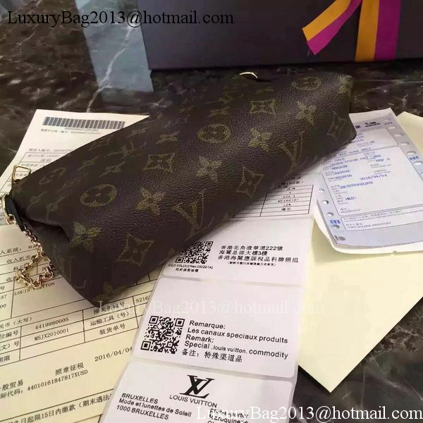 Louis Vuitton M41638 Black Monogram Canvas PALLAS Clutch Louis Vuitton M41638 Black Monogram Canvas PALLAS Clutch