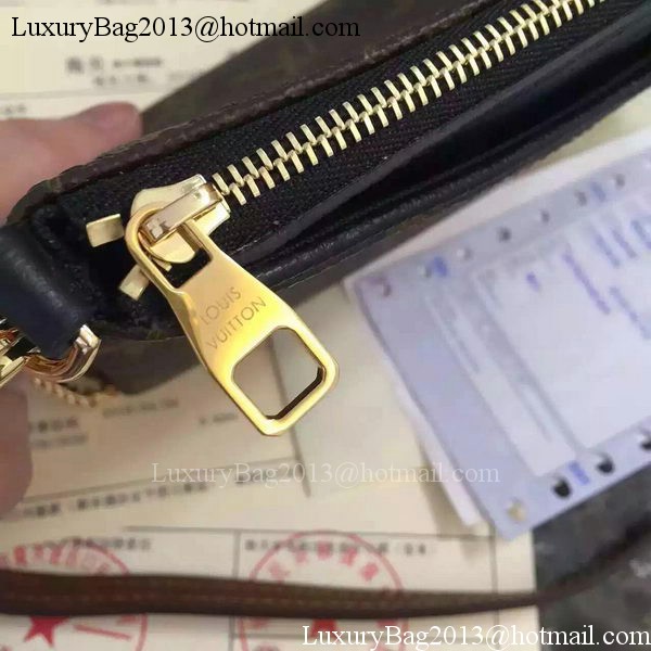 Louis Vuitton M41638 Black Monogram Canvas PALLAS Clutch Louis Vuitton M41638 Black Monogram Canvas PALLAS Clutch