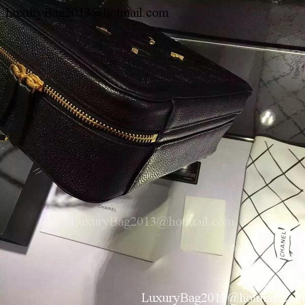 Chanel Shoulder Bag Original Calfskin Leather CHA6678 Black Chanel Shoulder Bag Original Calfskin Leather CHA6678 Black