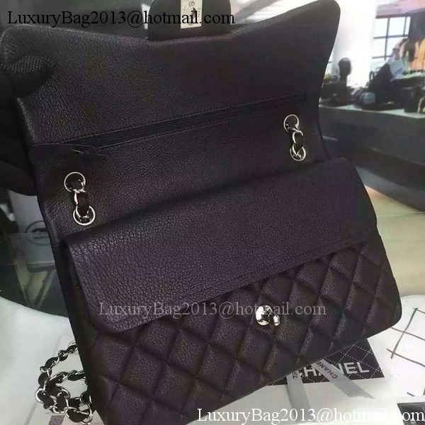 Chanel Classic Flap Bag Original Deerskin Leather CHA5212 Black Chanel Classic Flap Bag Original Deerskin Leather CHA5212 Black
