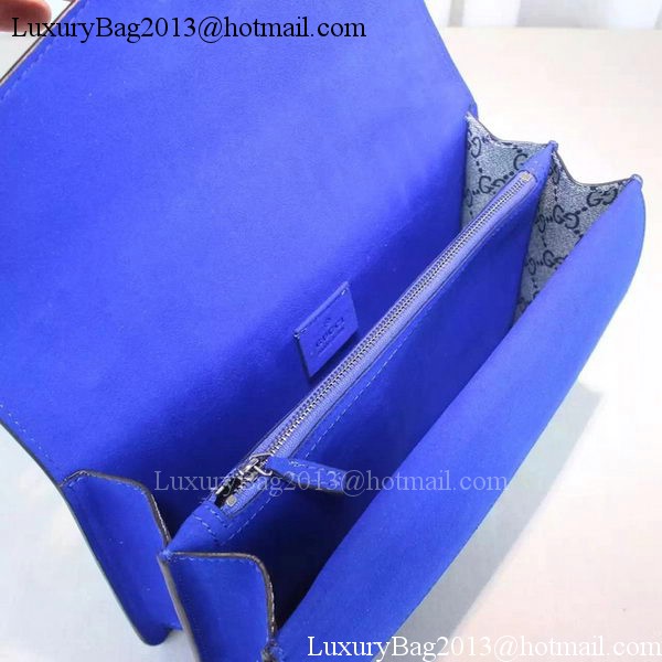 Gucci 400249 Blue Dionysus GG Supreme Canvas Shoulder Bag Gucci 400249 Blue Dionysus GG Supreme Canvas Shoulder Bag