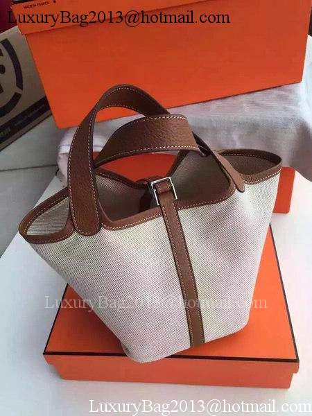 Hermes Picotin Lock 18cm Bag Canvas HPL8618T Wheat Hermes Picotin Lock 18cm Bag Canvas HPL8618T Wheat