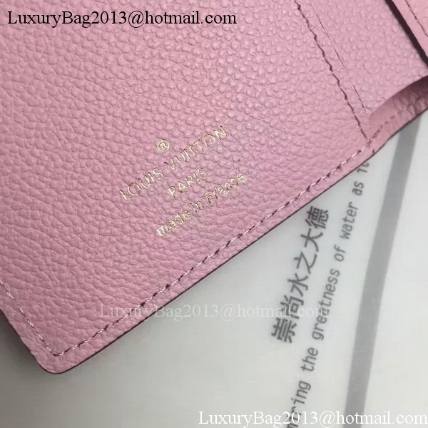 Louis Vuitton Monogram Empreinte COMPACT CURIEUSE WALLET M60568 Pink
