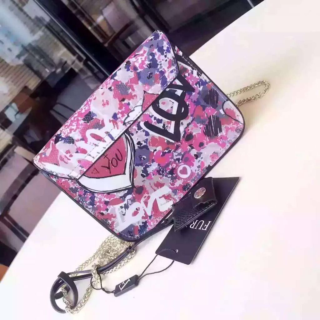 Furla Metropolis Tattoo Graffiti Shoulder Bag F8329 Furla Metropolis Tattoo Graffiti Shoulder Bag F8329