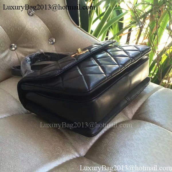 Chanel Classic Top Flap Bag Black Original Sheepskin Leather A92236 Gold Chanel Classic Top Flap Bag Black Original Sheepskin Leather A92236 Gold