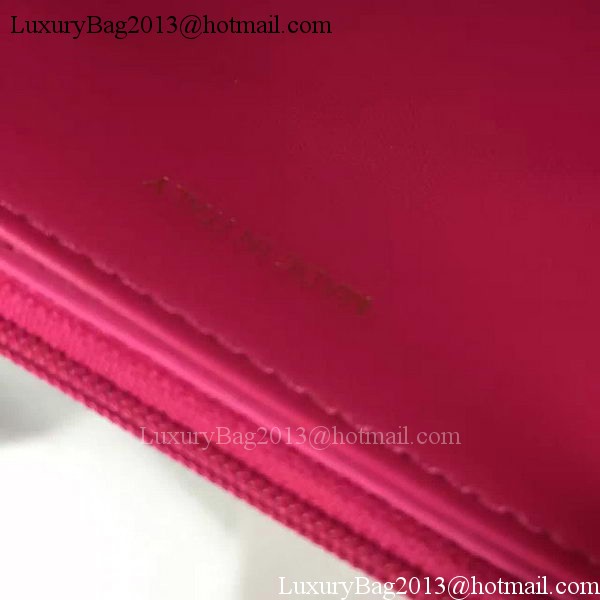 Chanel WOC mini Flap Bag Rose Sheepskin A5373 Gold Chanel WOC mini Flap Bag Rose Sheepskin A5373 Gold