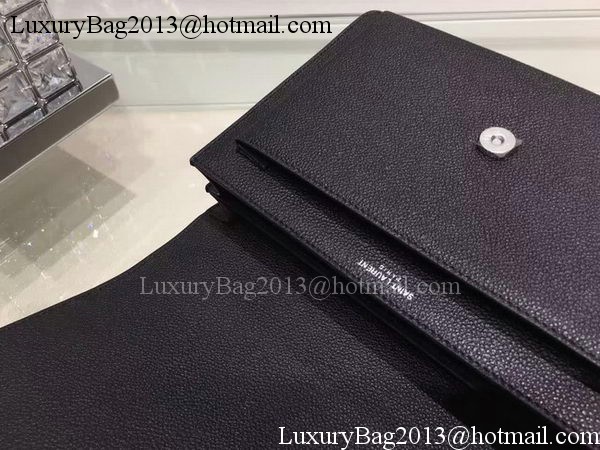 Yves Saint Laurent Cross-body Shoulder Bag Y13928 Black