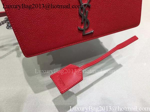 Yves Saint Laurent Cross-body Shoulder Bag Y13928 Red Yves Saint Laurent Cross-body Shoulder Bag Y13928 Red