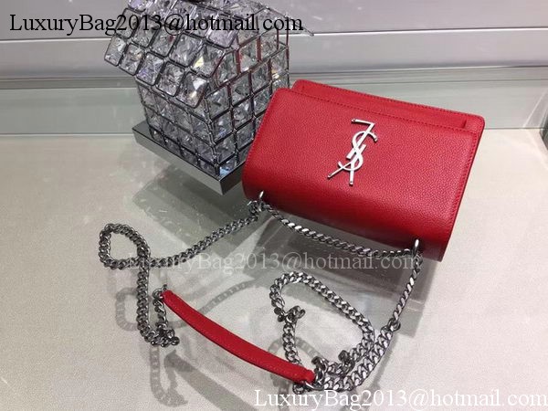 Yves Saint Laurent Cross-body Shoulder Bag Y13928 Red Yves Saint Laurent Cross-body Shoulder Bag Y13928 Red