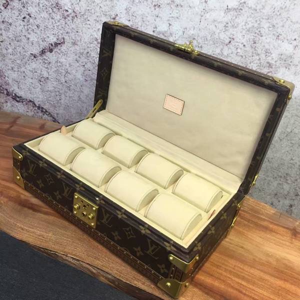 Louis Vuitton Monogram Canvas Watches Box 40664 Yellow Louis Vuitton Monogram Canvas Watches Box 40664 Yellow