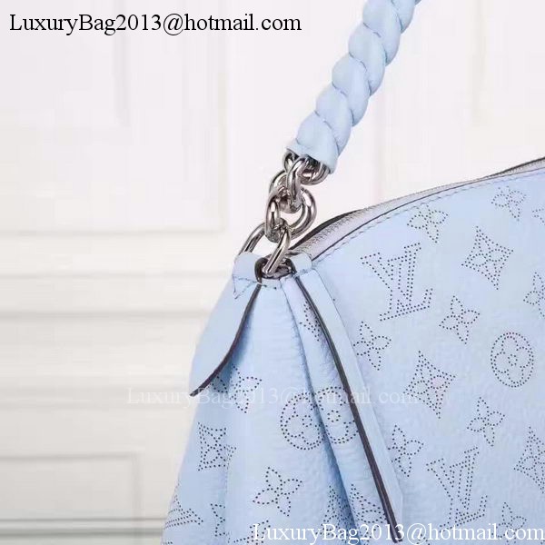 Louis Vuitton Mahina Leather BABYLONE CHAIN BB Bag M51223 Blue