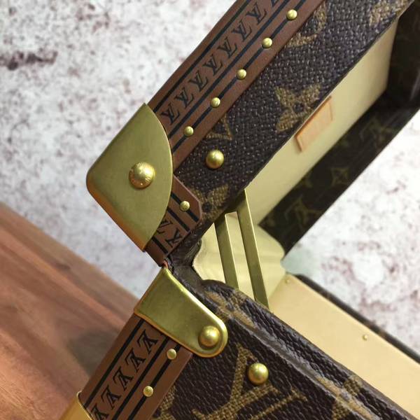 Louis Vuitton Monogram Canvas Treasure Box 40666 Yellow Louis Vuitton Monogram Canvas Treasure Box 40666 Yellow