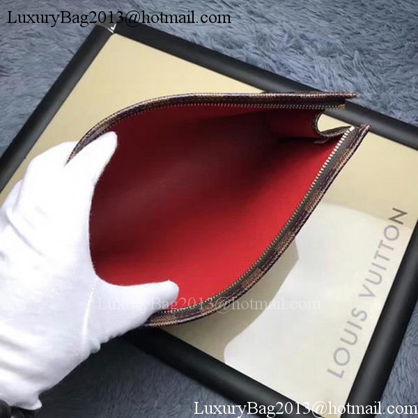 Louis Vuitton Damier Ebene Canvas TOILETRY POUCH 26 N47542 Louis Vuitton Damier Ebene Canvas TOILETRY POUCH 26 N47542