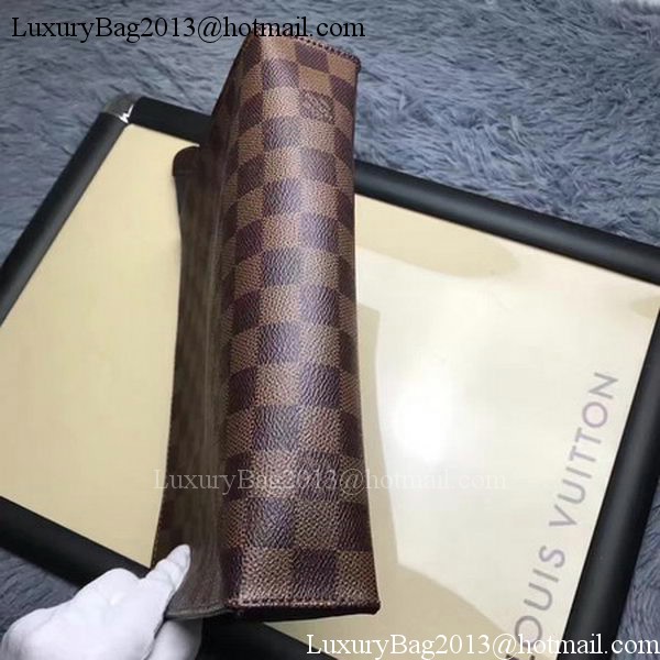 Louis Vuitton Damier Ebene Canvas TOILETRY POUCH 26 N47542 Louis Vuitton Damier Ebene Canvas TOILETRY POUCH 26 N47542