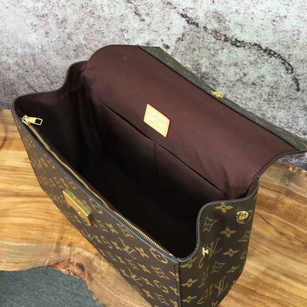 Louis Vuitton Monogram Canvas CLUNY Bag M42735 Wine