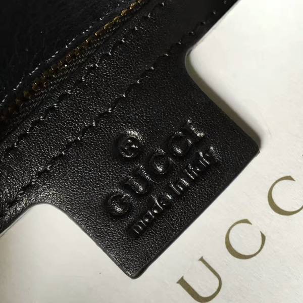 Gucci GG Marmont Suede Leather Medium Shoulder Bag 443497 Black Gucci GG Marmont Suede Leather Medium Shoulder Bag 443497 Black