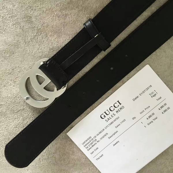 Gucci Original Calf Leather 4.0CM Belt 68885A Gucci Original Calf Leather 4.0CM Belt 68885A