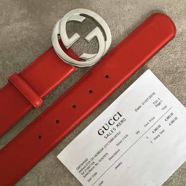 Gucci Original Calf Leather 4.0CM Belt 68885B Gucci Original Calf Leather 4.0CM Belt 68885B