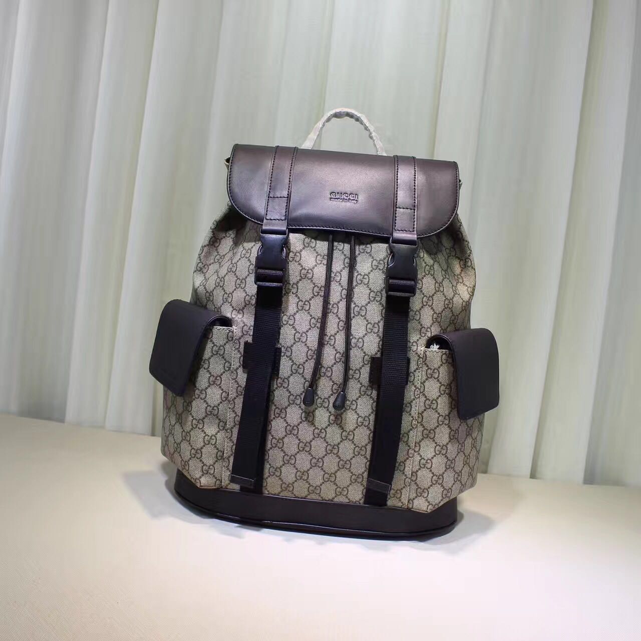Gucci GG Canvas Backpack 17047