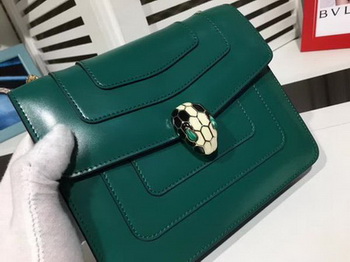 BVLGARI mini Shoulder Bag Calfskin Leather BG2283 Green BVLGARI mini Shoulder Bag Calfskin Leather BG2283 Green