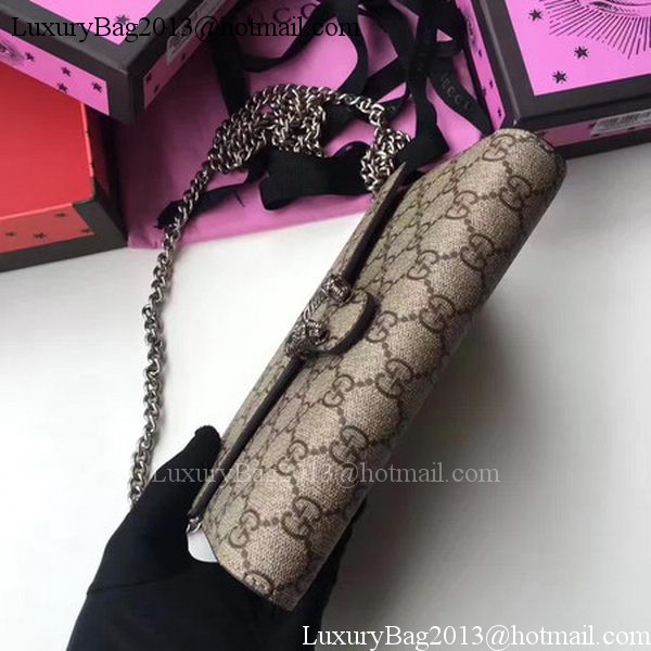 Gucci Dionysus GG Supreme Shoulder Bag 401231 Apricot&red Gucci Dionysus GG Supreme Shoulder Bag 401231 Apricot&red