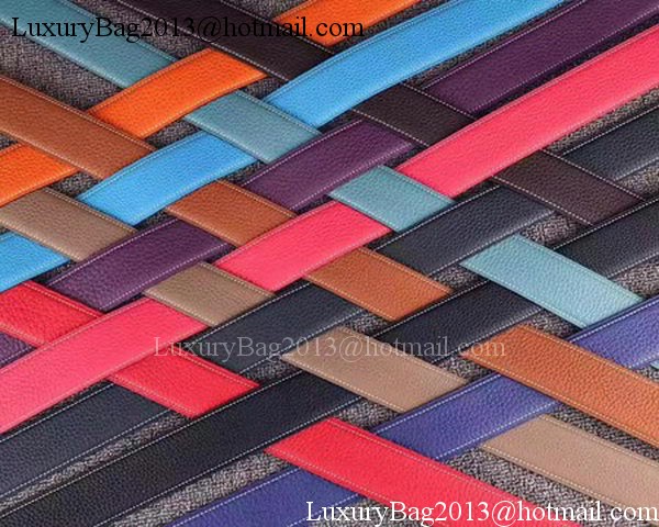 Hermes 40mm Belt H170417 Grey Hermes 40mm Belt H170417 Grey