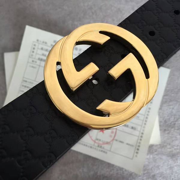 Gucci Original Calf Leather 4.0CM Belt 17419C Gucci Original Calf Leather 4.0CM Belt 17419C