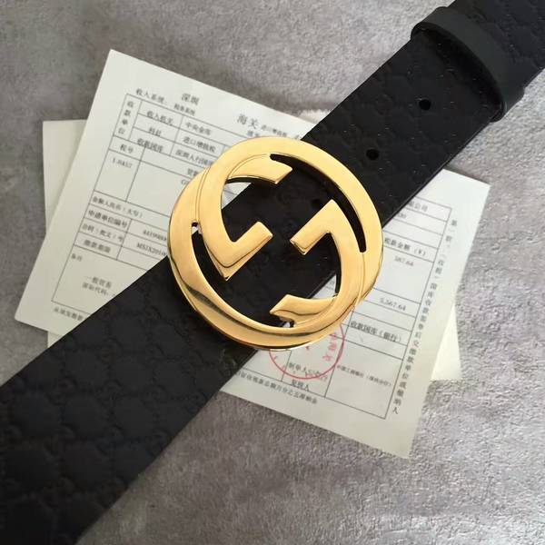 Gucci Original Calf Leather 4.0CM Belt 17419C Gucci Original Calf Leather 4.0CM Belt 17419C