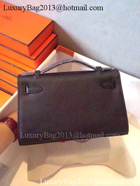 Hermes Kelly 22cm Tote Bag Original Leather KL22 Black Hermes Kelly 22cm Tote Bag Original Leather KL22 Black