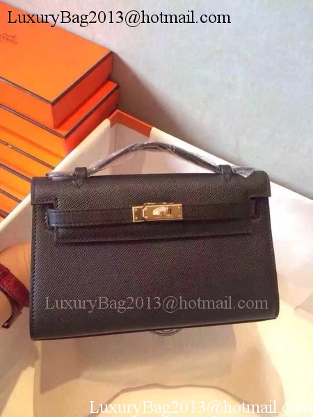 Hermes Kelly 22cm Tote Bag Original Leather KL22 Black Hermes Kelly 22cm Tote Bag Original Leather KL22 Black