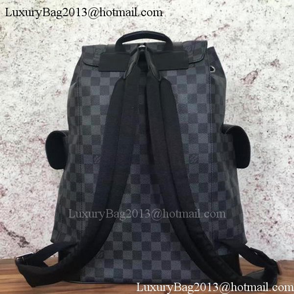 Louis Vuitton Damier Graphite Canvas CHRISTOPHER PM N41379 Louis Vuitton Damier Graphite Canvas CHRISTOPHER PM N41379