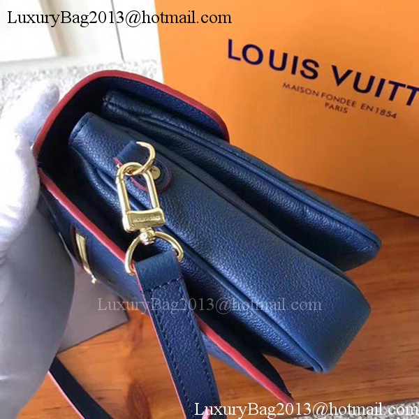 Louis Vuitton Monogram Empreinte POCHETTE METIS M41488 Blue Louis Vuitton Monogram Empreinte POCHETTE METIS M41488 Blue