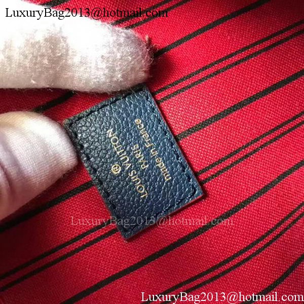 Louis Vuitton Monogram Empreinte POCHETTE METIS M41488 Blue Louis Vuitton Monogram Empreinte POCHETTE METIS M41488 Blue