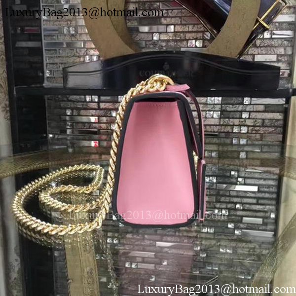 Gucci Padlock Gucci Signature Mini Shoulder Bag 409487 Pink Gucci Padlock Gucci Signature Mini Shoulder Bag 409487 Pink