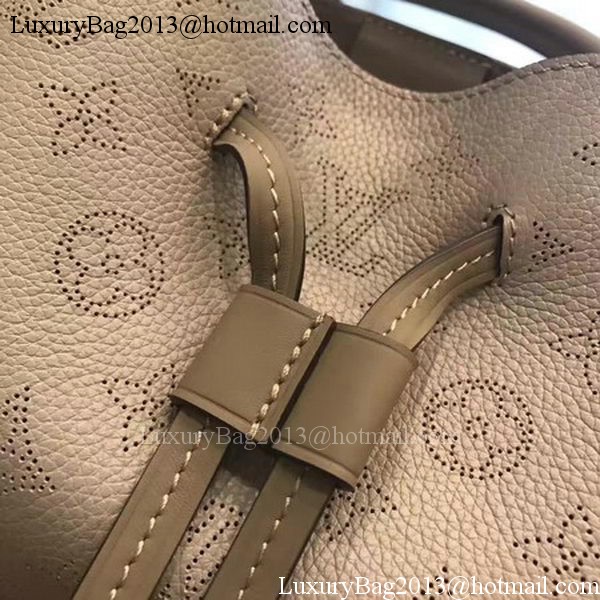 Louis Vuitton Mahina Leather GIROLATA Bag M54403 Grey Louis Vuitton Mahina Leather GIROLATA Bag M54403 Grey