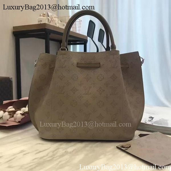 Louis Vuitton Mahina Leather GIROLATA Bag M54403 Grey Louis Vuitton Mahina Leather GIROLATA Bag M54403 Grey
