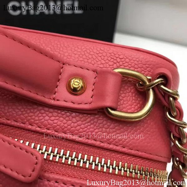 Chanel Shoulder Bag Original Calfskin Leather CHA1812 Red Chanel Shoulder Bag Original Calfskin Leather CHA1812 Red