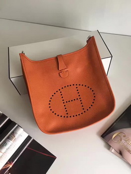 Hermes Evelyne 30cm Messenger Bag E3301 Orange