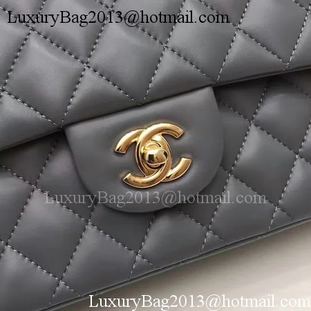 Chanel 2.55 Series Flap Bags Original Sheepskin A1112 Grey Chanel 2.55 Series Flap Bags Original Sheepskin A1112 Grey