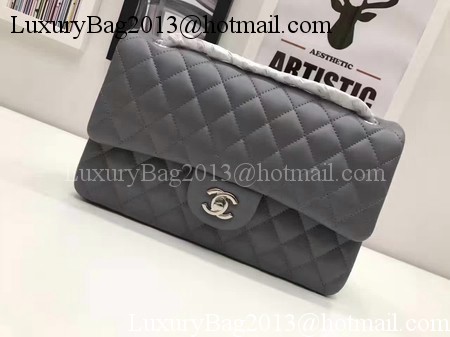 Chanel 2.55 Series Flap Bags Original Sheepskin A1112 Grey Chanel 2.55 Series Flap Bags Original Sheepskin A1112 Grey