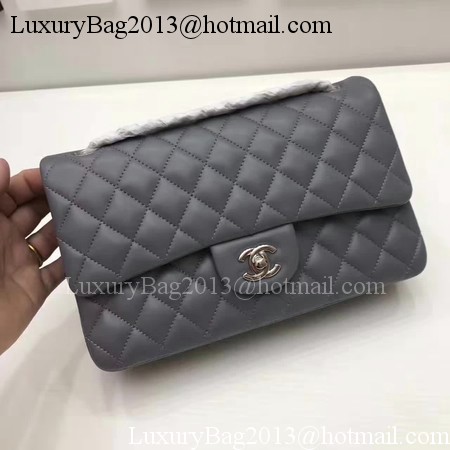 Chanel 2.55 Series Flap Bags Original Sheepskin A1112 Grey Chanel 2.55 Series Flap Bags Original Sheepskin A1112 Grey