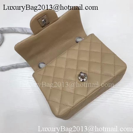 Chanel Classic MINI Flap Bag Original Cannage Pattern A1115 Apricot Chanel Classic MINI Flap Bag Original Cannage Pattern A1115 Apricot