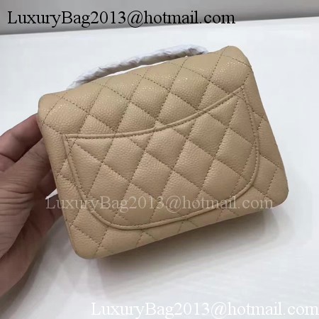Chanel Classic MINI Flap Bag Original Cannage Pattern A1115 Apricot Chanel Classic MINI Flap Bag Original Cannage Pattern A1115 Apricot