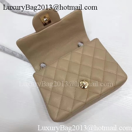 Chanel Classic MINI Flap Bag Original Cannage Pattern A1115 Apricot Chanel Classic MINI Flap Bag Original Cannage Pattern A1115 Apricot