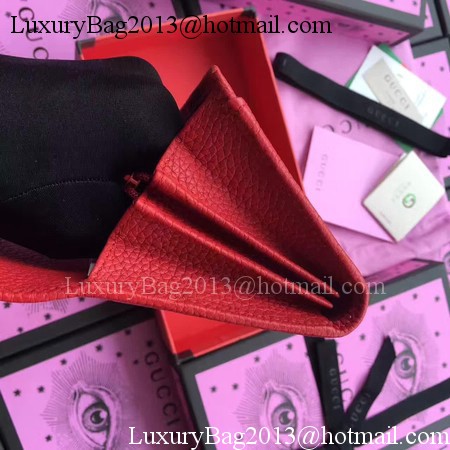 Gucci Leather Continental Wallet 456116 Red Gucci Leather Continental Wallet 456116 Red