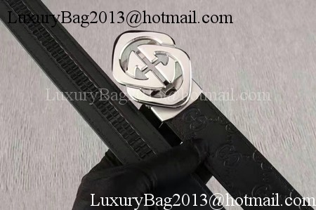 Gucci 34mm Leather Belt GG0803 Black Gucci 34mm Leather Belt GG0803 Black