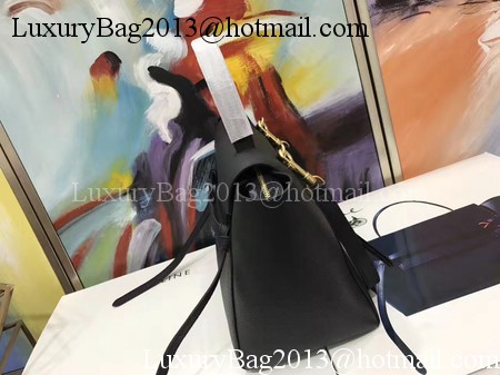 Celine Belt Bag Original Litchi Leather C3349 Black Celine Belt Bag Original Litchi Leather C3349 Black