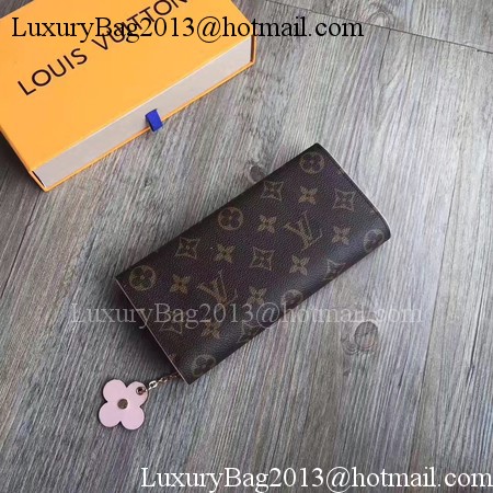 Louis Vuitton Monogram Canvas EMILIE WALLET M64202 Pink Louis Vuitton Monogram Canvas EMILIE WALLET M64202 Pink