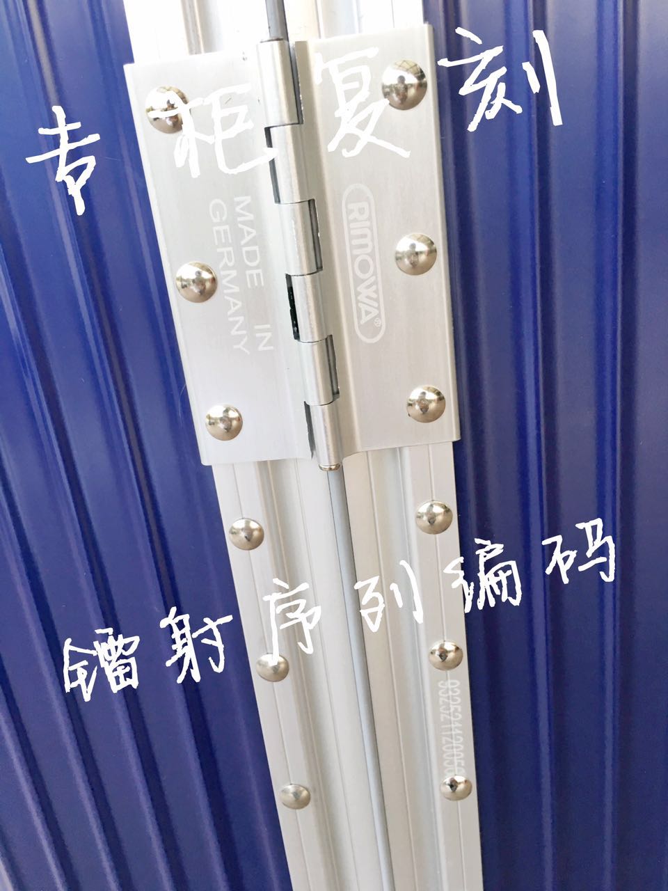 RIMOWA Travel Luggage 1783 Blue RIMOWA Travel Luggage 1783 Blue