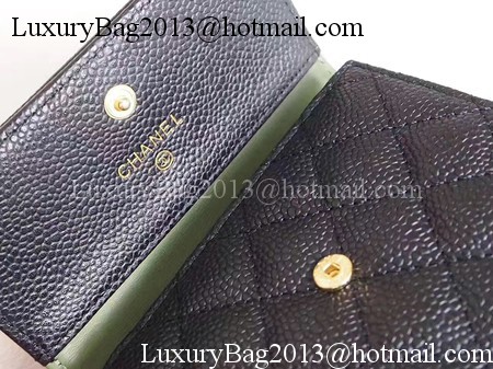 Chanel Matelasse Bi-Fold Wallet Black Cannage Patterns A48980 Gold Chanel Matelasse Bi-Fold Wallet Black Cannage Patterns A48980 Gold
